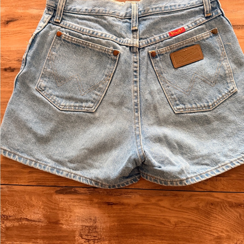 Wrangler Light Blue Jean Shorts